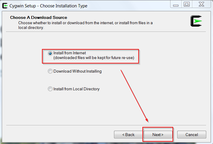 Cygwin Full Install Disk Space